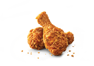 2 Pc Crispy Fried Chicken