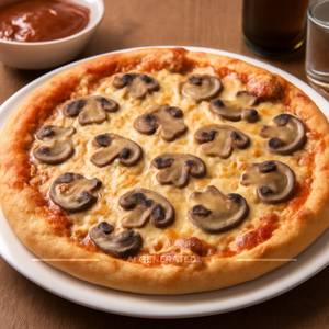 Cheese Mushroom Pizza