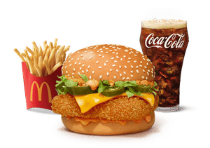 McSpicy Premium Burger Veg Combo