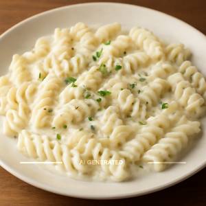 Pasta In Cheese Sauce