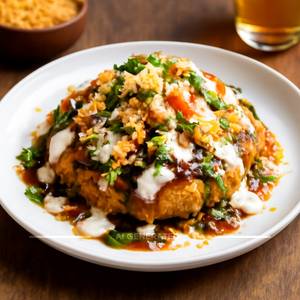 Aloo Tikki Chaat