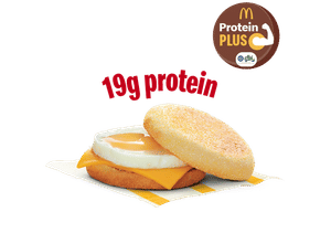Egg & Cheese McMuffin Protien Plus