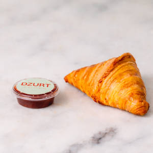 Croissant + Dzurt Strawberry Jam