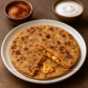 Paneer paratha
