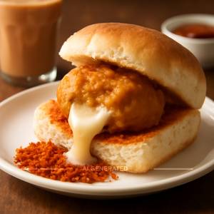 Cheese Burst Vada Pav