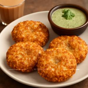 Sabudana vada 4 Piece
