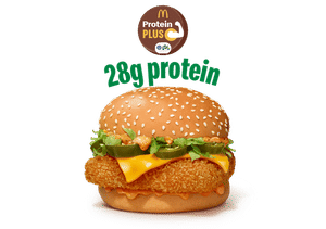 McSpicy Premium Veg Burger Protein Plus (1 Slice)