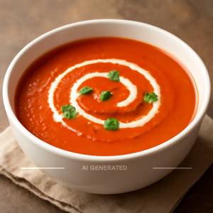 Cream of tomato soup
