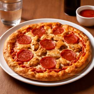 Chicken Pepperoni Pizza