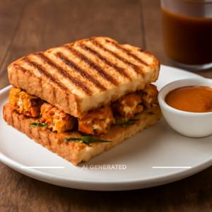 Peri Peri Paneer Sandwich