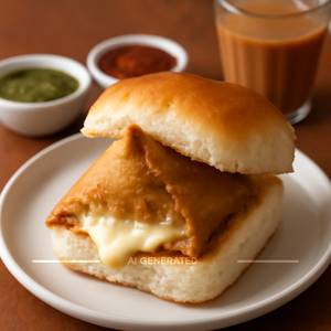 Cheese Samosa Pav