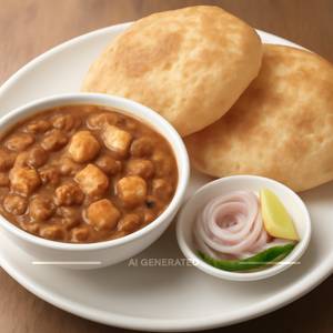 Paneer Chole Bhature