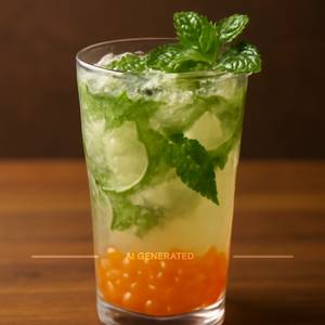 Mint mojito boba