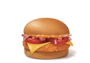 McAloo Tikki Burger with Cheese