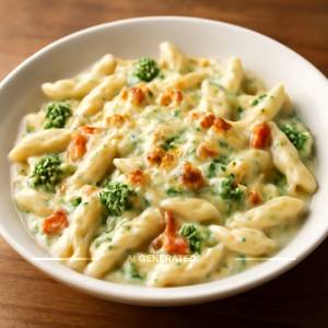 Chicken Penne In White Sauce Pasta