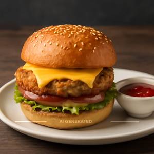 Cheese Chicken Burger