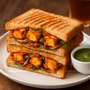Paneer Tikka Sandwich