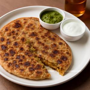 Achari Aloo Paratha
