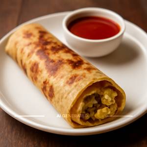 Egg Omelette Roll