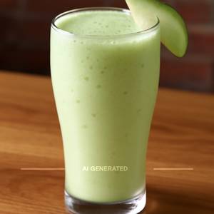 GREEN APPLE MILK SHAKE