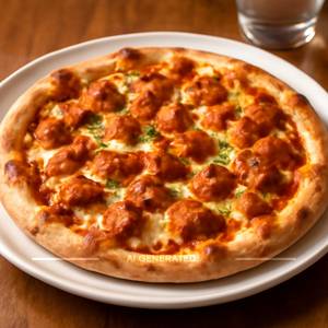 Butter Chicken Pizza