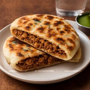 Chicken Keema Kulcha