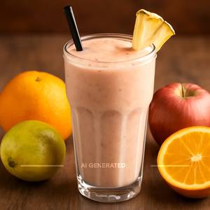 Mixed Fruit Milkshake