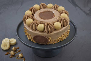 Baileys Banana Caramel Bento Cake (450g)