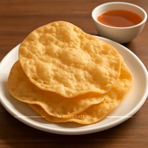 Plain Papad Fried