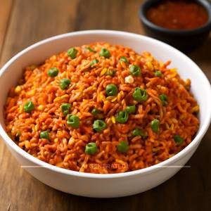 Garlic Schezwan Rice