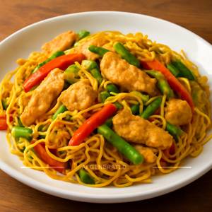 Chicken Singapore Noodles