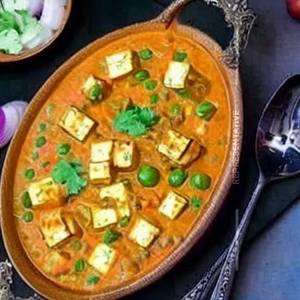 Matar paneer