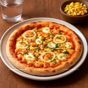 Makhani Corn Pizza