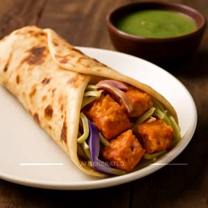 Paneer Tikka Roll