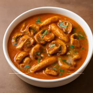Mushroom Baby Corn Masala