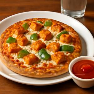 Paneer Tikka Pizza