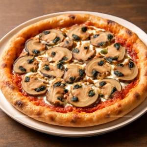 Mushroom Pizza