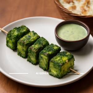 Paneer Hariyali Tikka (8 Pcs)