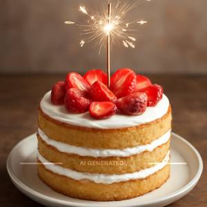 Strawberry cake  