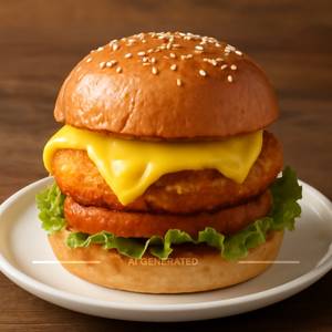 Veg Cheese Burger