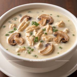 Chicken cream of mushroom soup