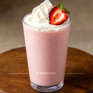 Strawberry milkshake
