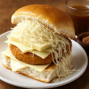 Triple Cheese Vada Pav