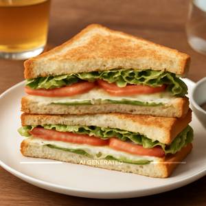 Club veg sandwich