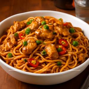 Chicken Chilli Garlic Fried Noodles