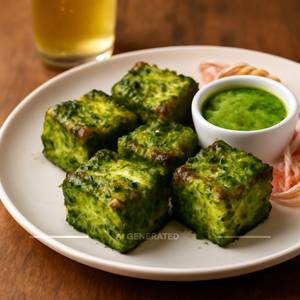 Paneer Haryali Tikka