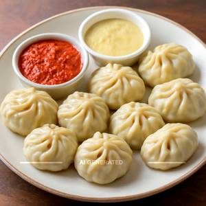 Paneer Steamed Momos [8 Pieces]