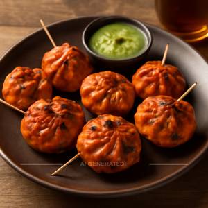 Tandoori Momos [8 Pieces]