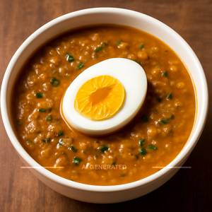 Dal Mughlai With Egg