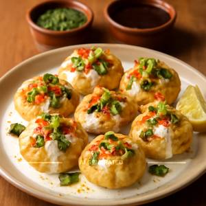 Jain Dahi Puri